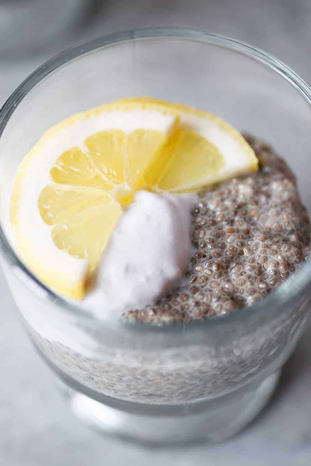 Lemon Chia Pudding