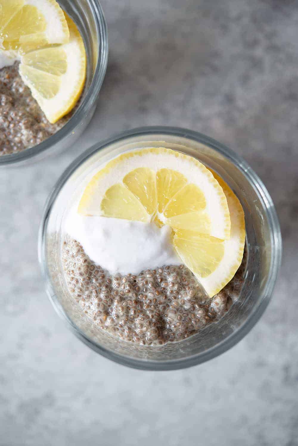 Lemon Chia Pudding 2 Lemon Chia Pudding