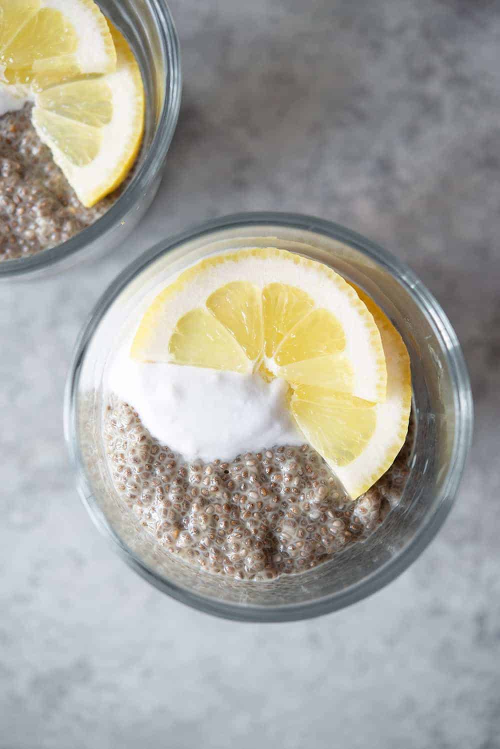 Lemon Chia Pudding