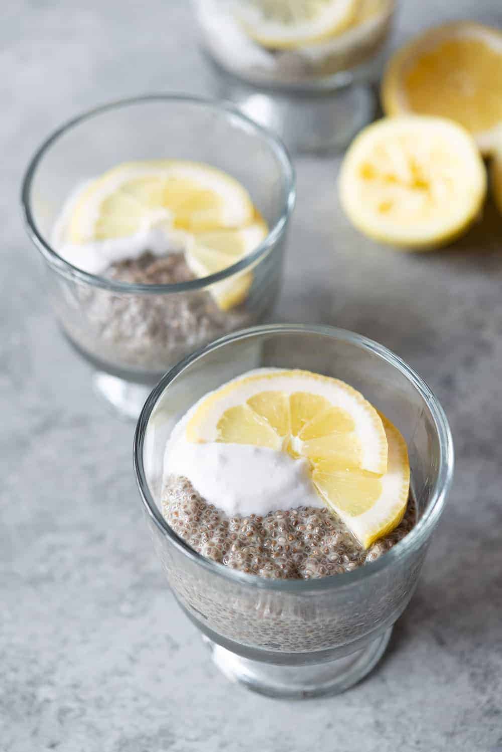 Lemon Chia Pudding