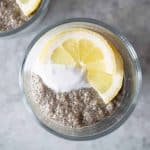 lemon chia pudding