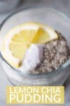 lemon chia pudding