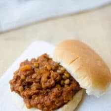 Lentil Sloppy Joes-image