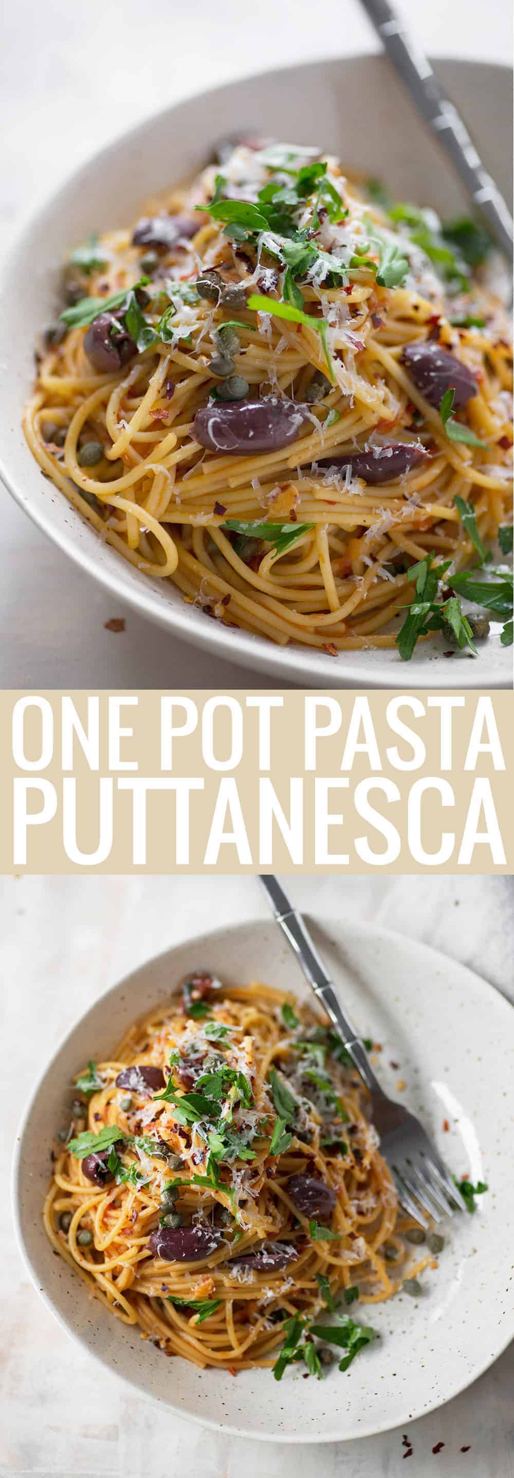 one pot pasta puttanesca