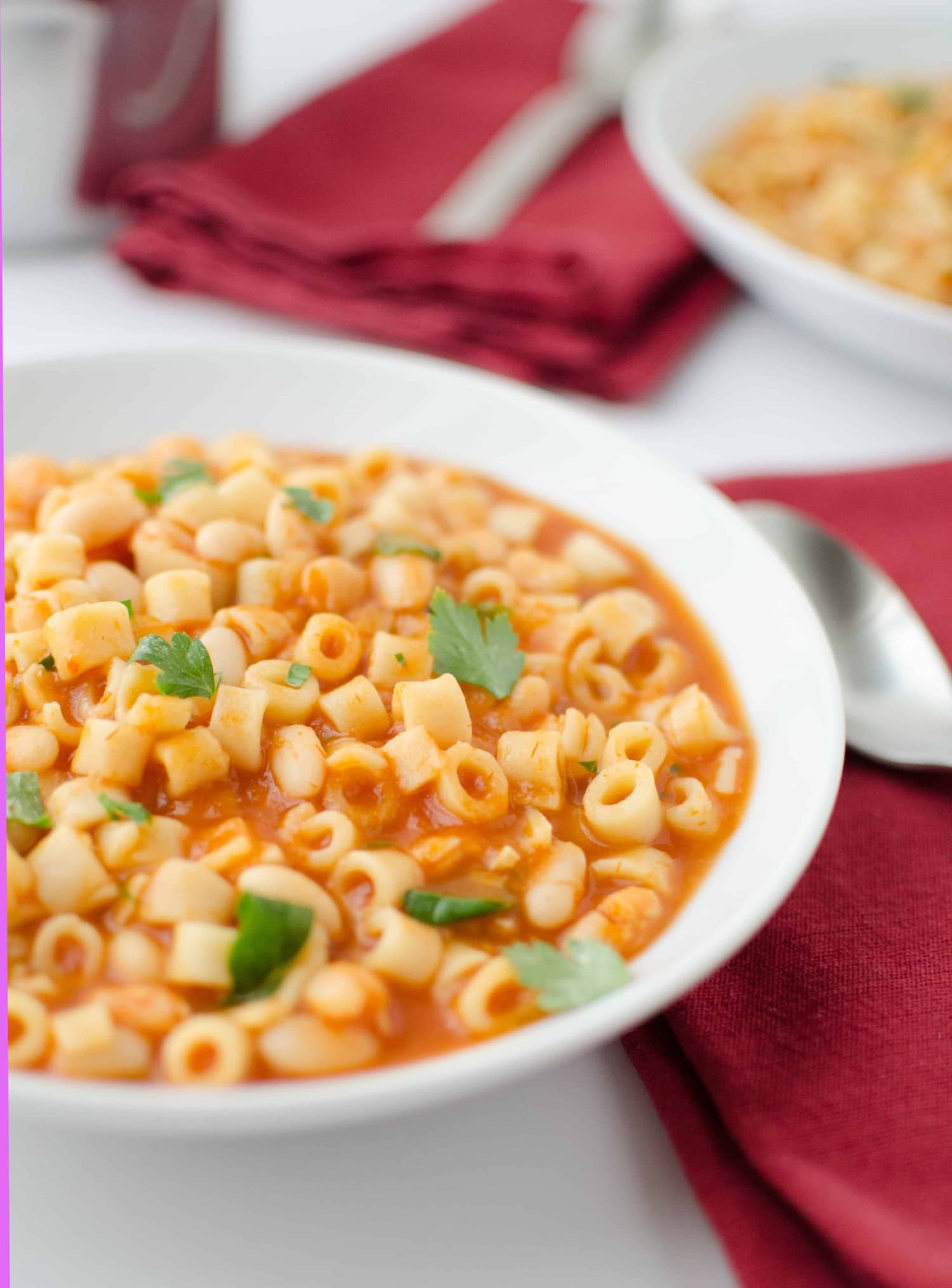 A Healthy Pasta Fagioli Recipe - Delish Knowledge