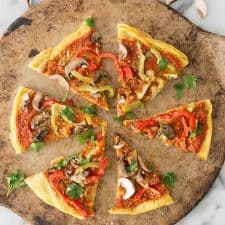 Gluten-Free Polenta Pizza-image