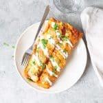 Sweet Potato And Black Bean Enchiladas