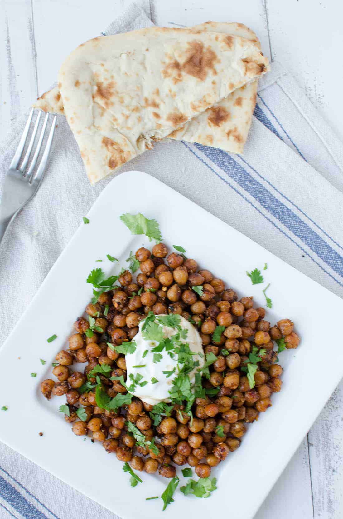 Quick Indian Chickpeas Delish Knowledge