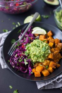 Roasted Butternut Squash Burrito Bowls + Video - Delish ...