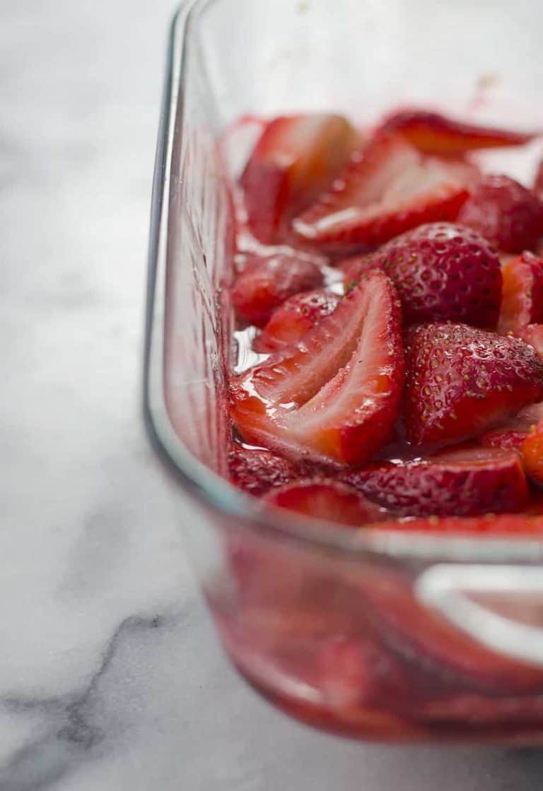 Roasted Strawberry Balsamic Ice Cream Delish Knowledge