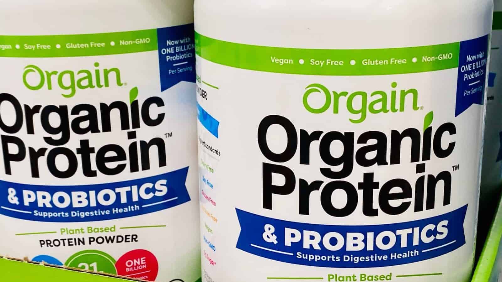 orgain protein powder