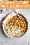 slow cooker butter chickpeas