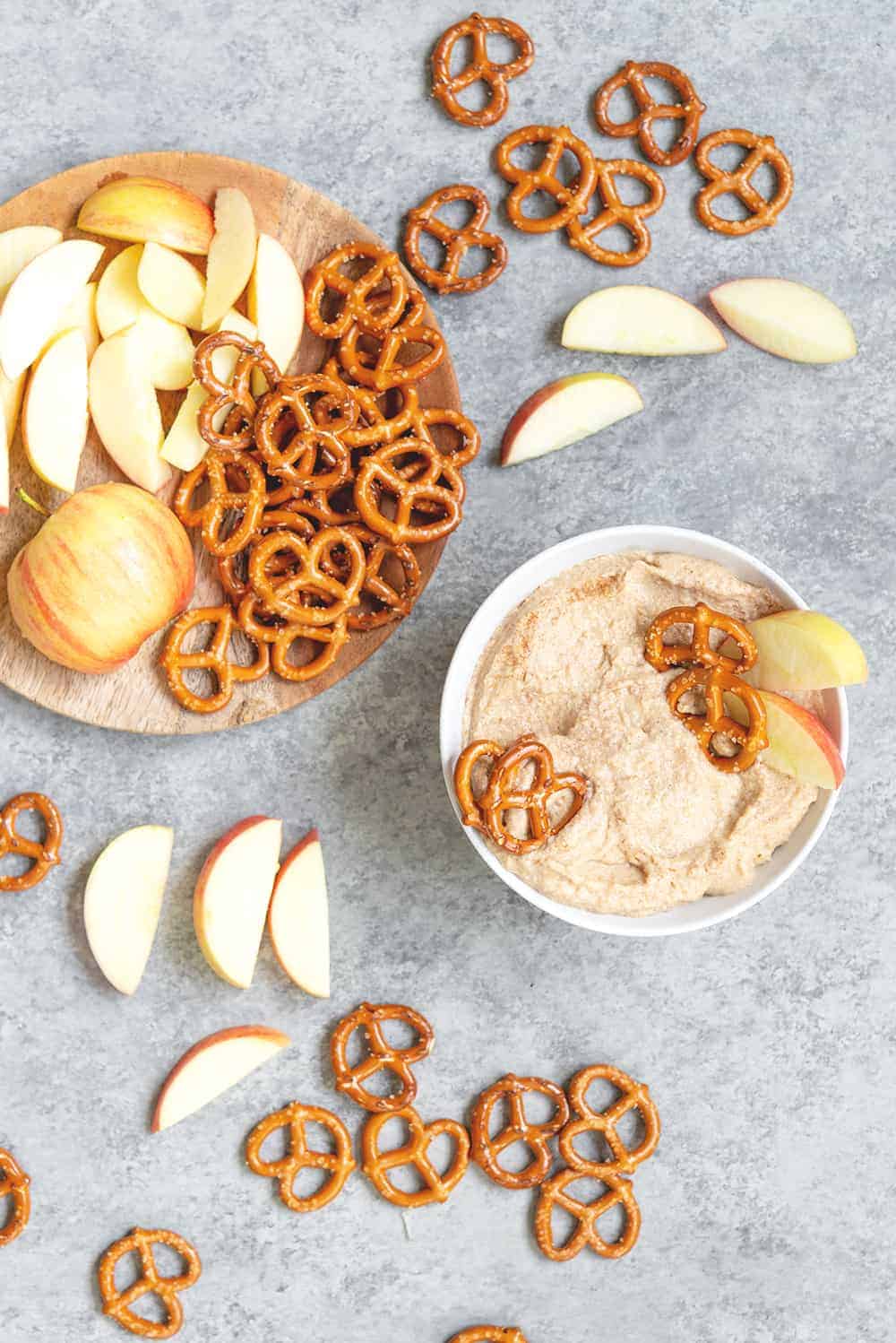 snickerdoodle dessert hummus recipe