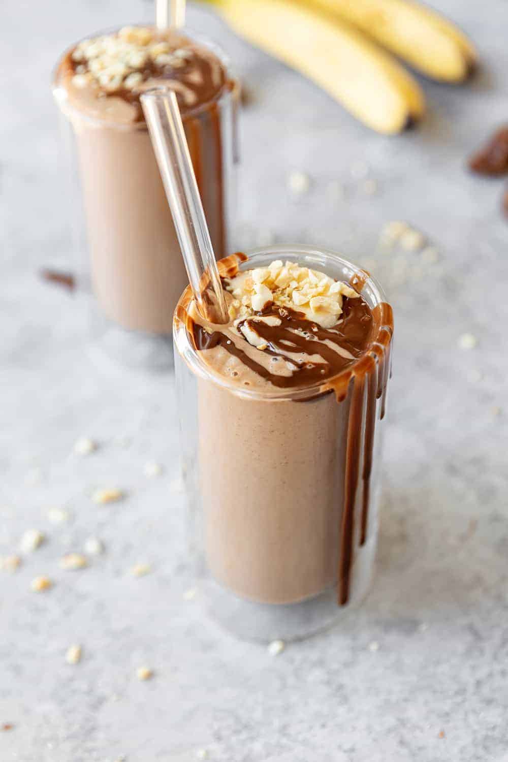 Chocolate Peanut Butter Smoothie