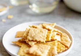 How to Make Sourdough Crackers (Vegan Cheez Its)