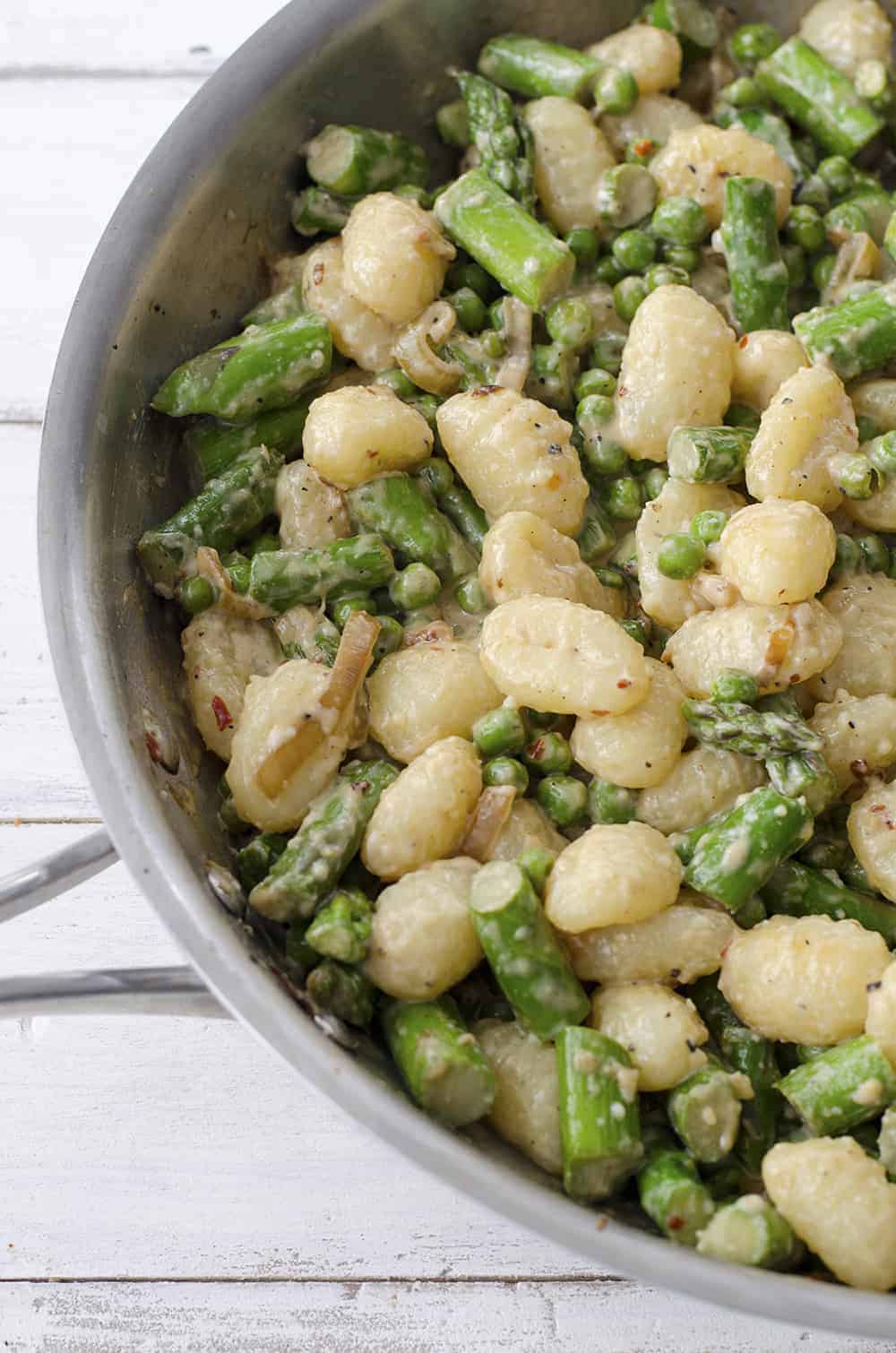 Spring Vegetable Gnocchi