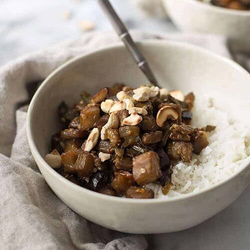 Szechuan Eggplant 6 Szechuan Eggplant! This Spicy Eggplant Is So Delicious, A Must-Make! If You Like Spicy Food Then You Must Try This One. Vegan And Gluten-Free. | Www.delishknowledge.com
