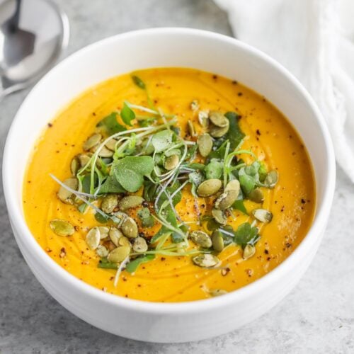 Creamy Roasted Squash Soup