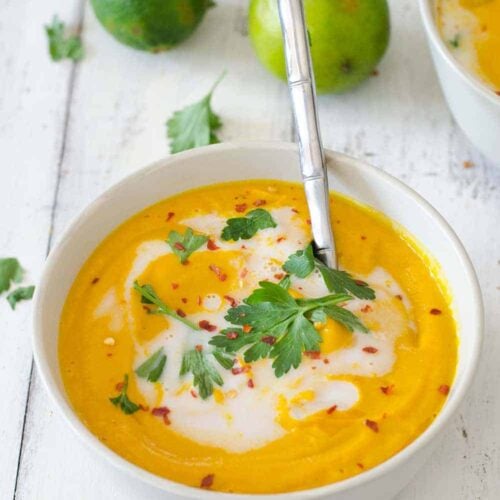 Creamy Thai Vegan Soup