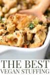 the best vegan stuffing with texts