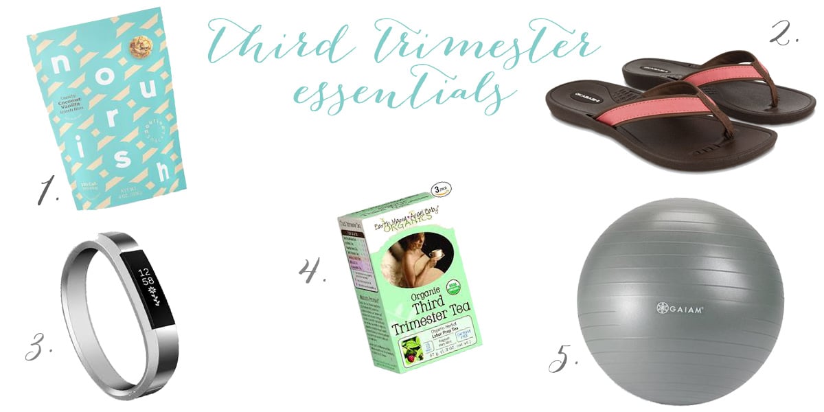 Third Trimester Essentials! My Favorite Items To Have In The Third Trimester Of Pregnancy. | Www.delishknowledge.com