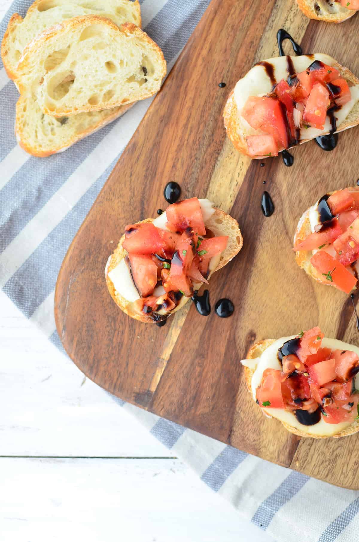 The Best Tomato Bruschetta- Thanks To A Secret Ingredient! One Of The Most Popular And Most-Pinned Recipes On My Blog. You Have To Make This One!