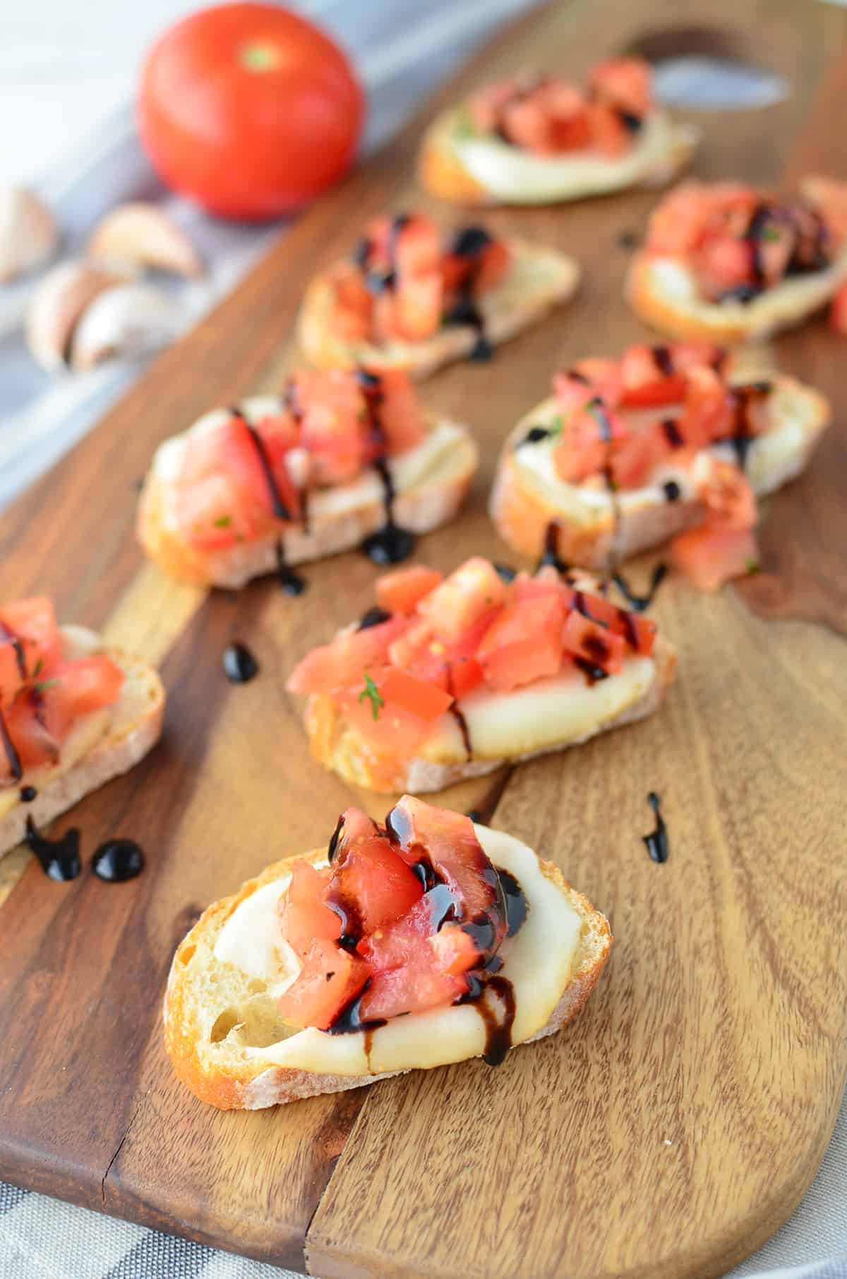 The Best Tomato Bruschetta- Thanks To A Secret Ingredient! One Of The Most Popular And Most-Pinned Recipes On My Blog. You Have To Make This One!