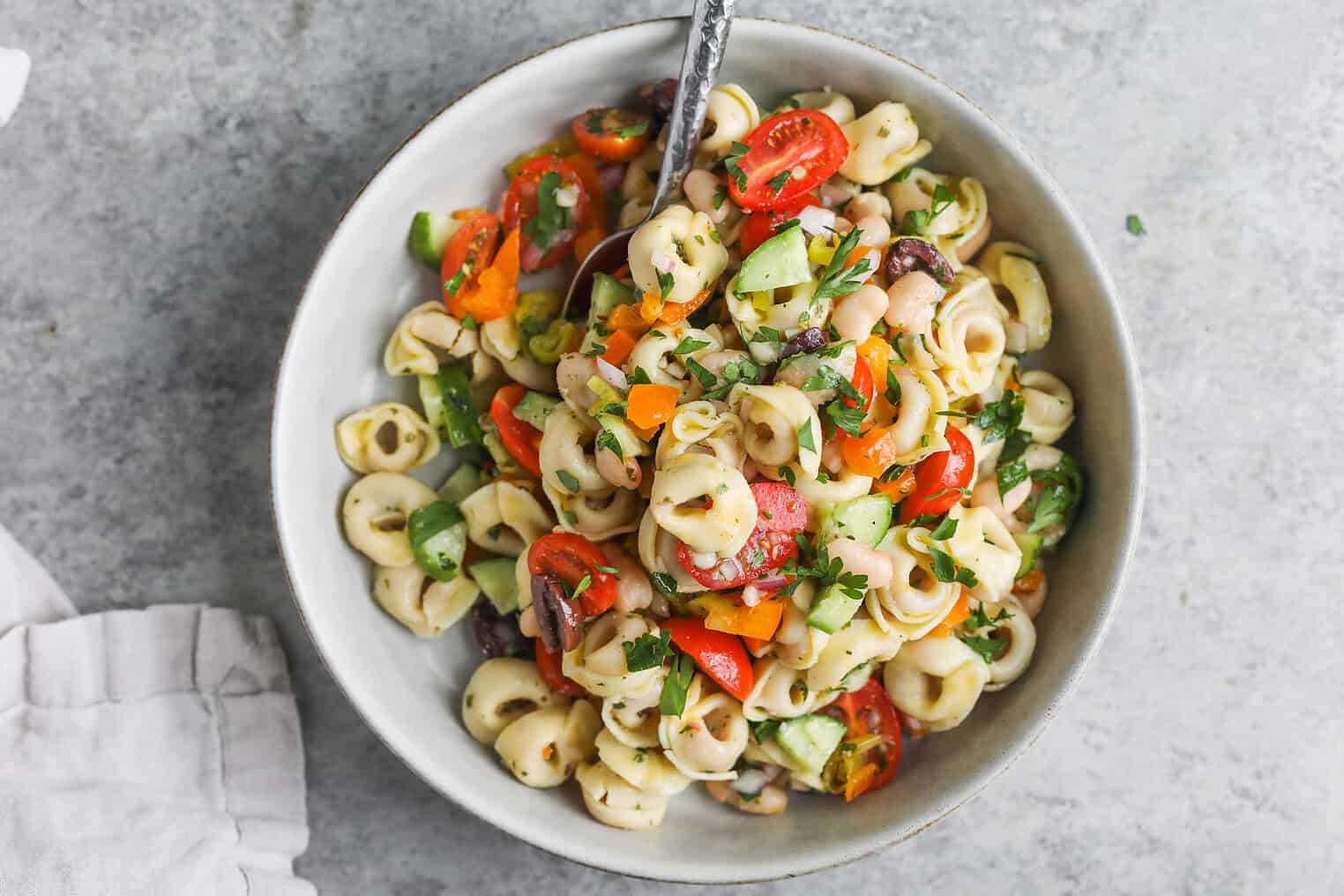 Tortellini Pasta Salad 8 Tortellini Pasta Salad 19