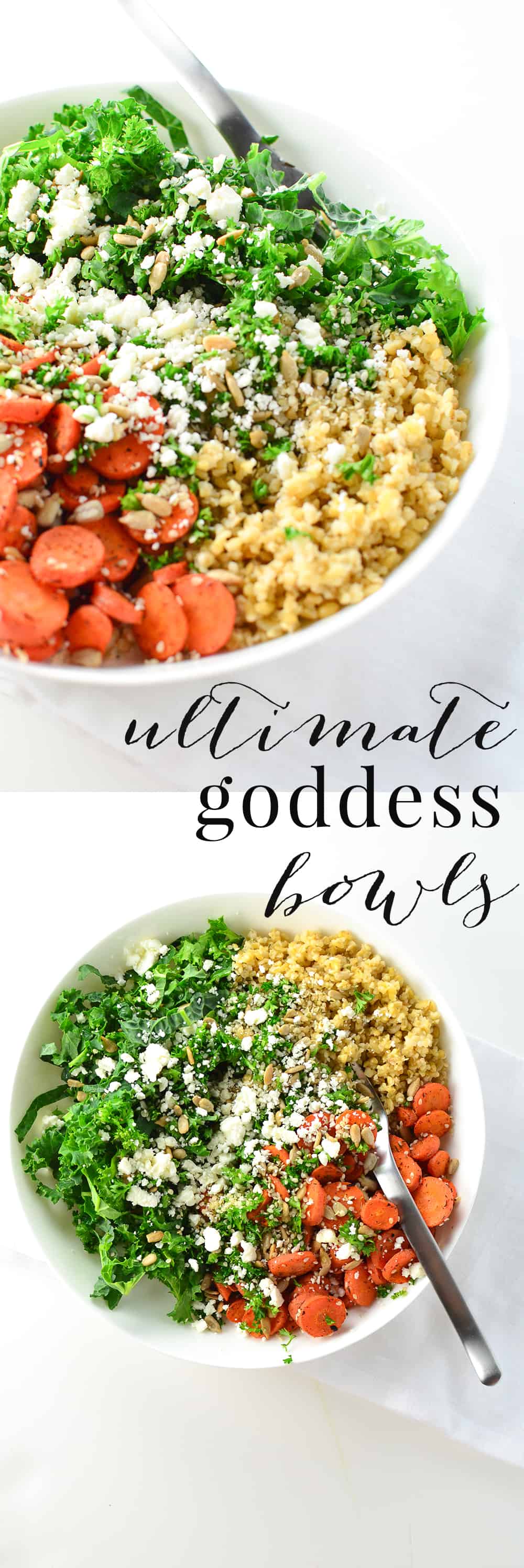 Goddess Bowl With Creamy Goddess Dressing 