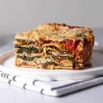 vegan spinach lasagna