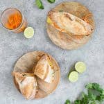 vegan bahn mi sandwich