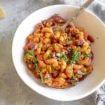 one pot vegan chili mac