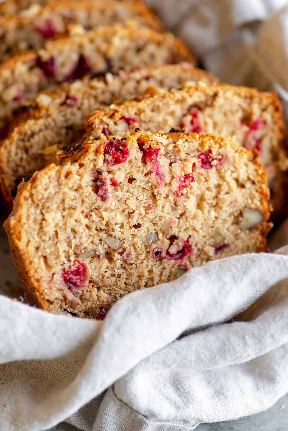 Vegan Cranberry Orange Bread Recipe