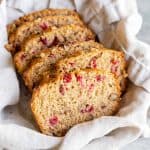 Vegan Cranberry Orange Bread