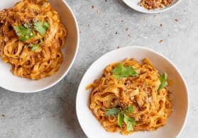Vegan Pumpkin Bolognese