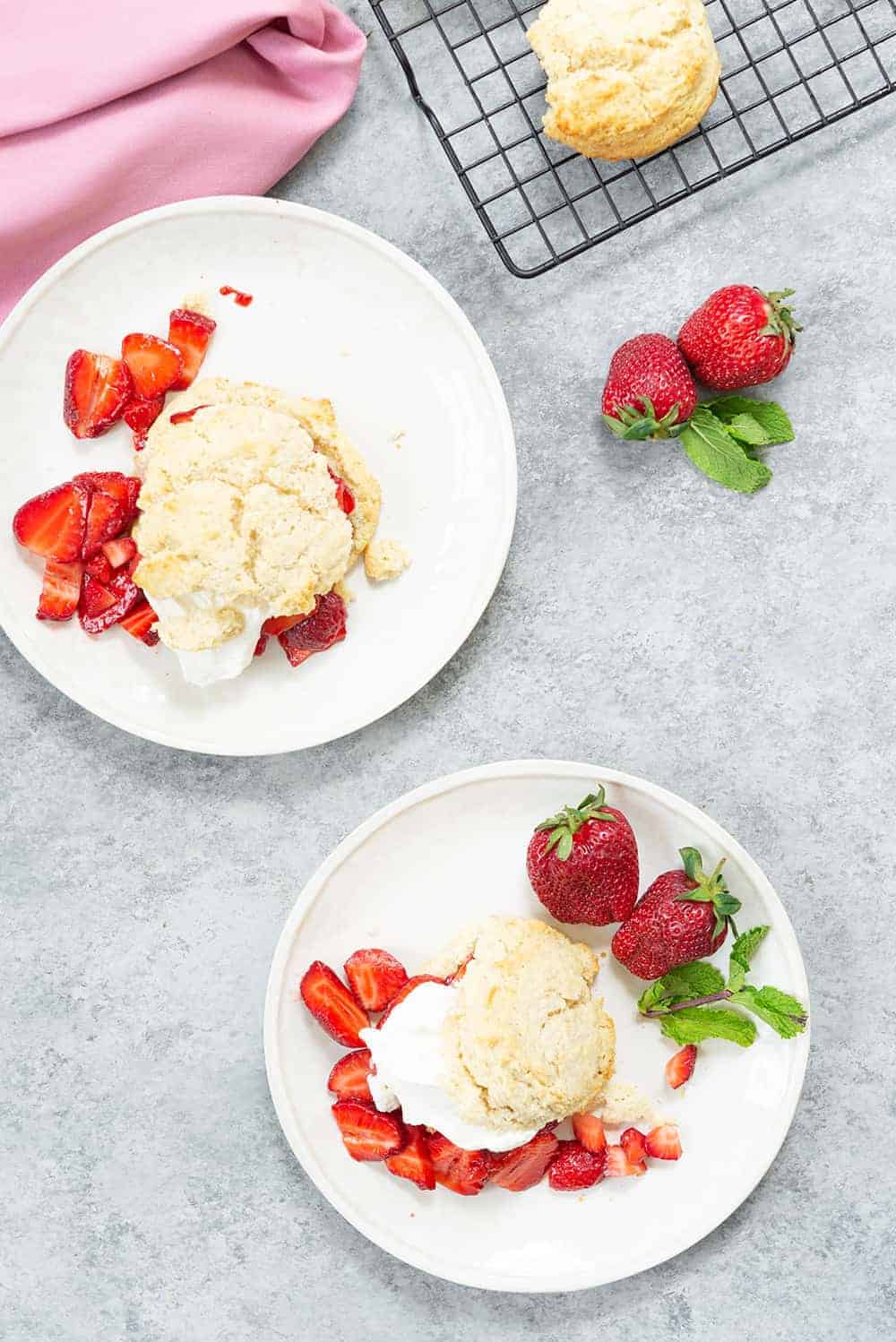 Vegan Strawberry Shortcake