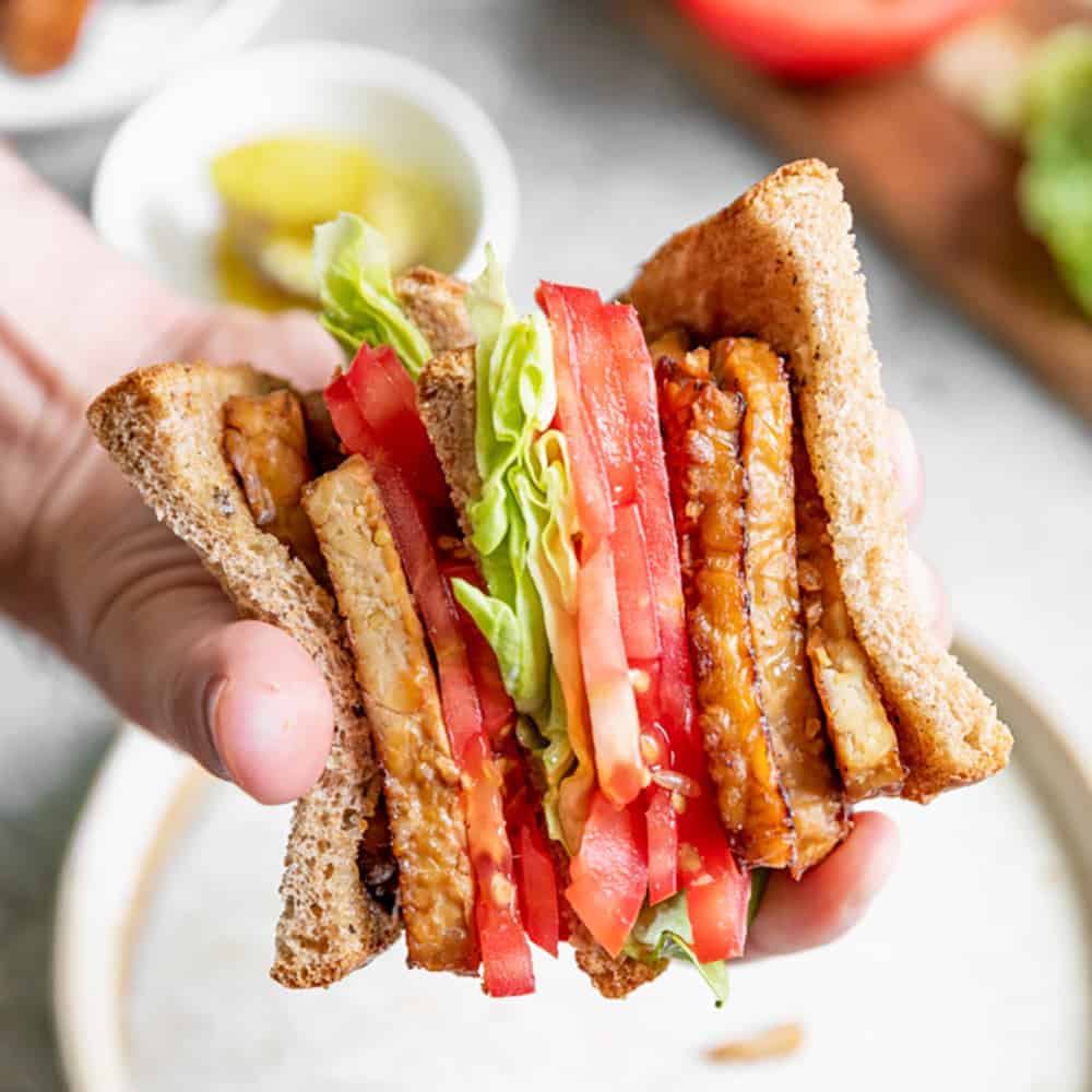 Vegan Sandwich Ideas Using Tempeh Bacon