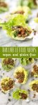 Vegan Thai Larb Lettuce Wraps! These Spicy Wraps Are The Perfect Healthy Dinner, Vegan. | Www.delishknowledge.com