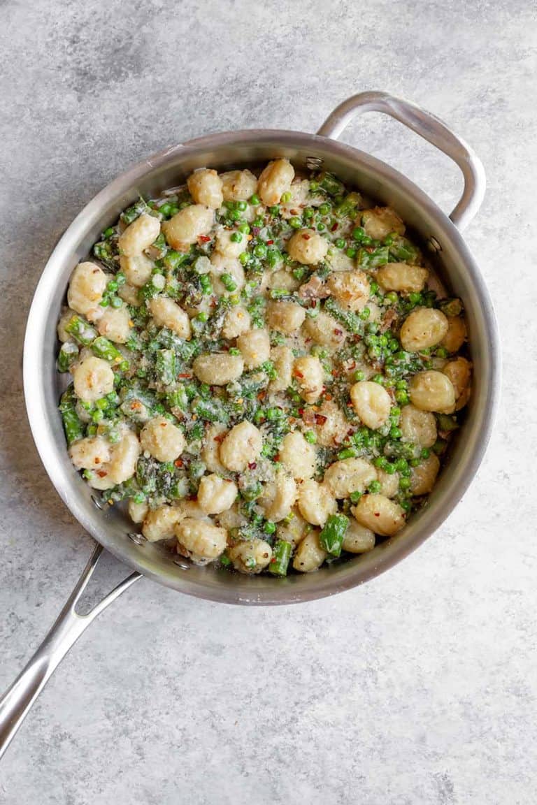 Spring Vegetable Gnocchi (Easy Veggie Gnocchi) Delish Knowledge