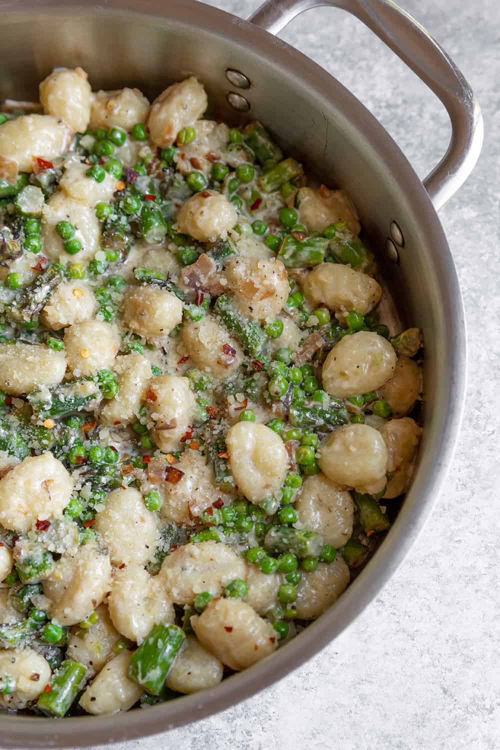 Spring Vegetable Gnocchi (Easy Veggie Gnocchi) - Delish Knowledge