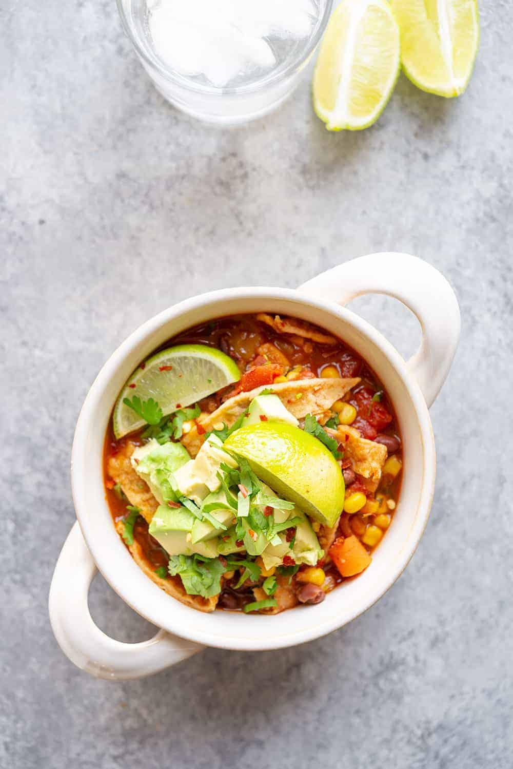 Vegan Tortilla Soup Recipe 